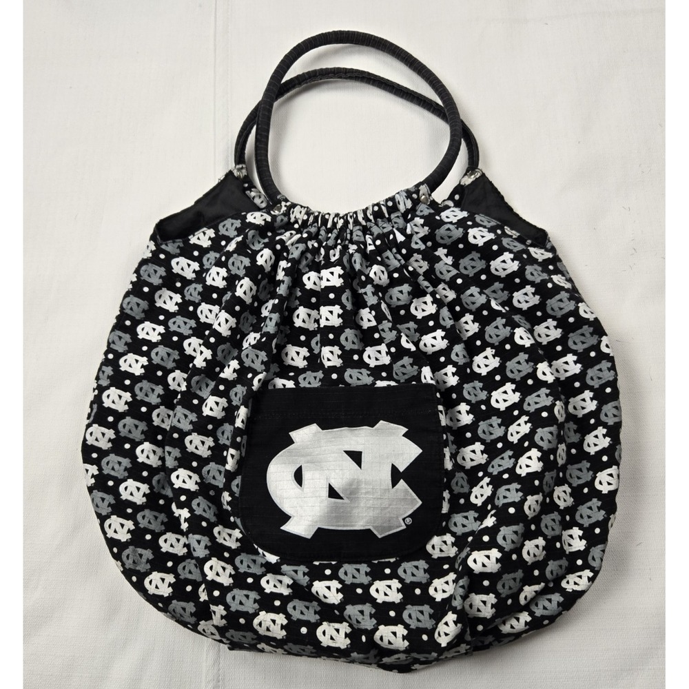 Concept One Accessories UNC Tarheels Lined Roomy Tote Bag Purse 17"‎ X  23"